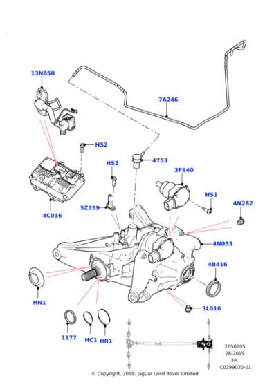 LR117729 - Land Rover Module-Control