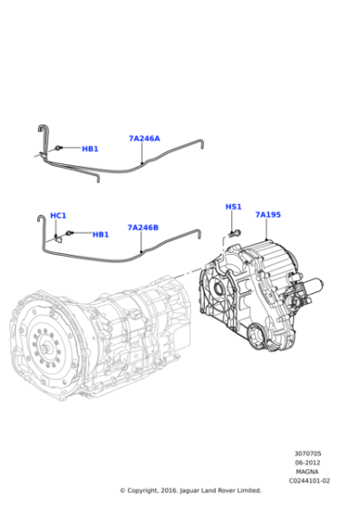 LR049160 - Land Rover Case - Transfer