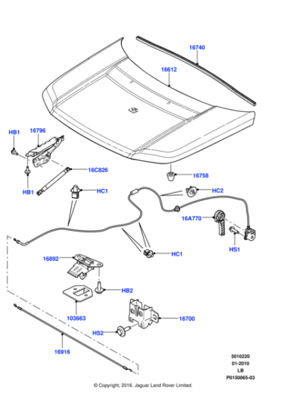 LR001768 - Land Rover Catch - Safety