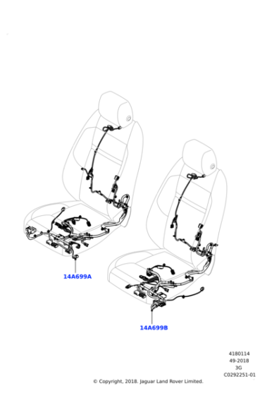 LR124249 - Land Rover Wire