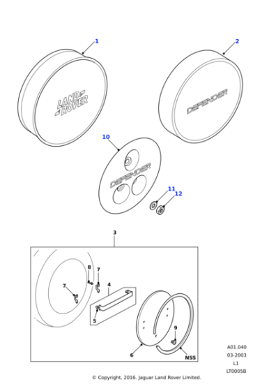 395143 - Land Rover Staple