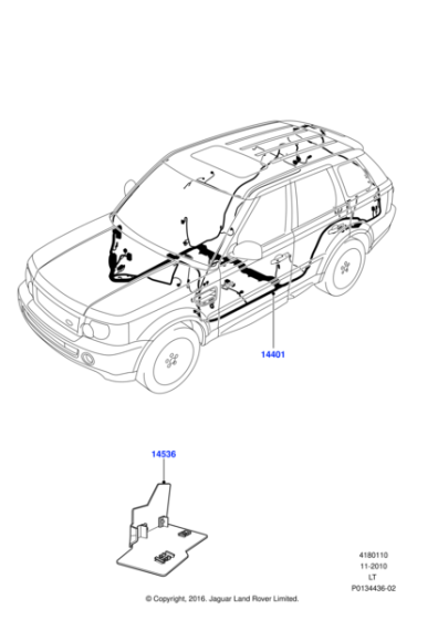 YMC510310 - Land Rover Wiring - Main