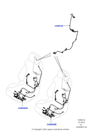 LR063295 - Land Rover Wire