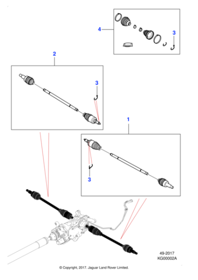 J9C21151 - Jaguar Retaining clip