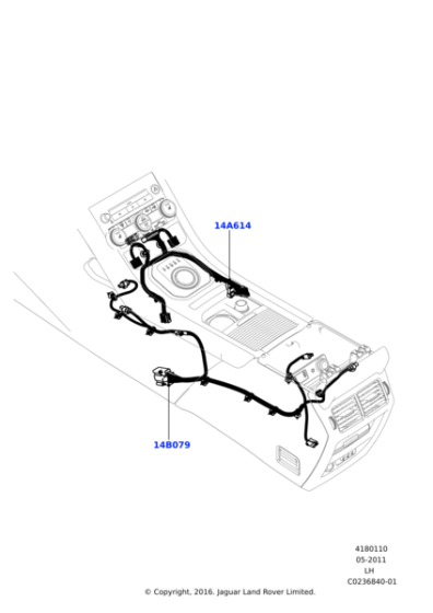 LR065114 - Land Rover Wire