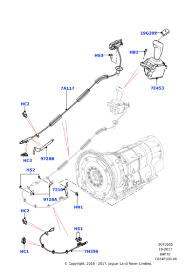 LR097270 - Land Rover Module - Transfer Shift Control