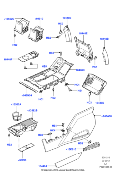 LR031304 - Land Rover Finisher