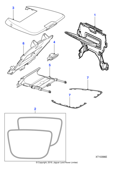 C2C22251 - Jaguar Picnic tray veneer