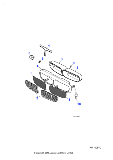 C2C18702 - Jaguar Stiffener