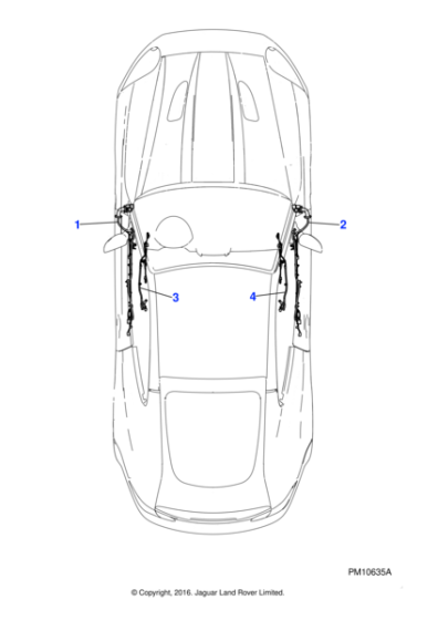 C2P9596 - Jaguar Door harness