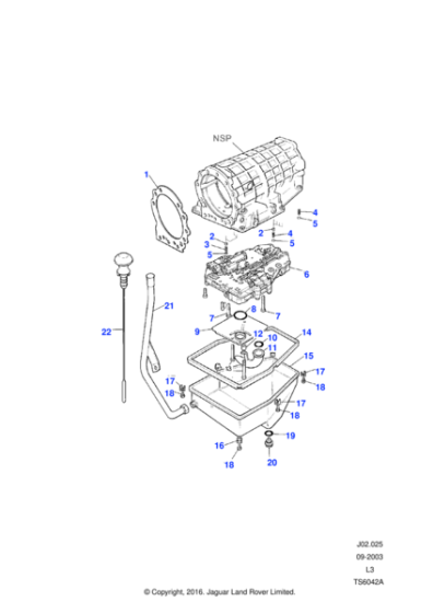 RTC5119 - Land Rover Electronic control unit engine