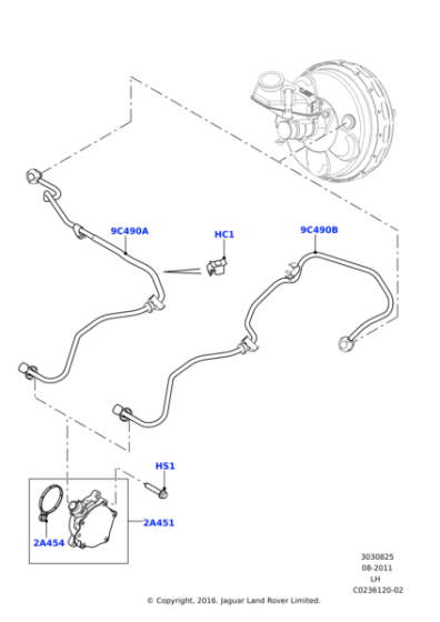 LR039593 - Land Rover Seal