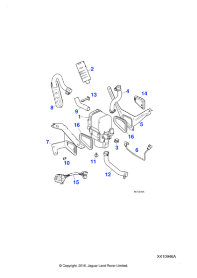 C2C26907 - Jaguar Mounting bracket