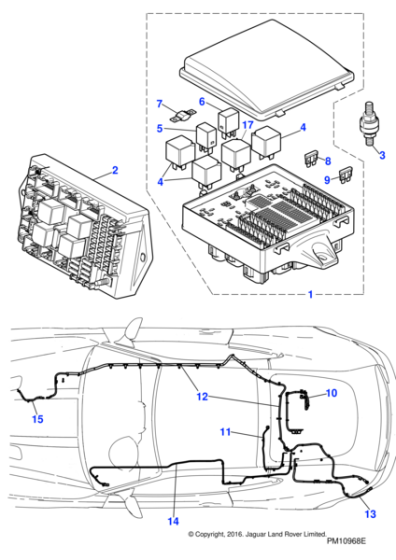 C2P19963 - Jaguar Fusebox