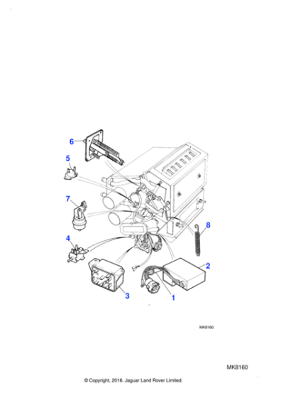 RTC670 - Jaguar Vacuum valve