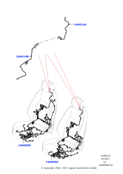 LR103180 - Land Rover Wire