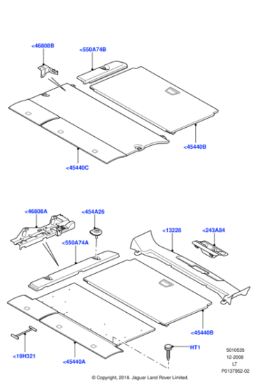 LR015908 - Land Rover Plate - Retaining