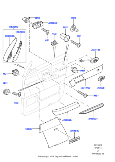 DDN500142PVJ - Land Rover Cover