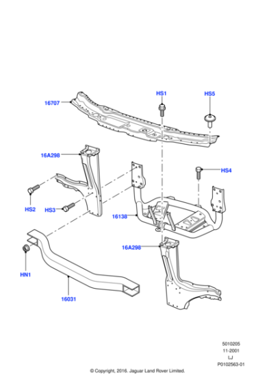 DHU000181 - Land Rover Plate - Mounting