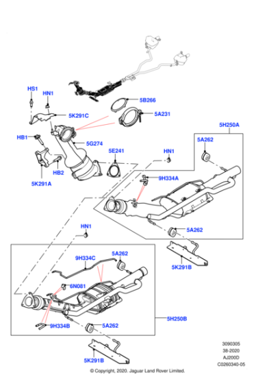 LR136722 - Land Rover Tube