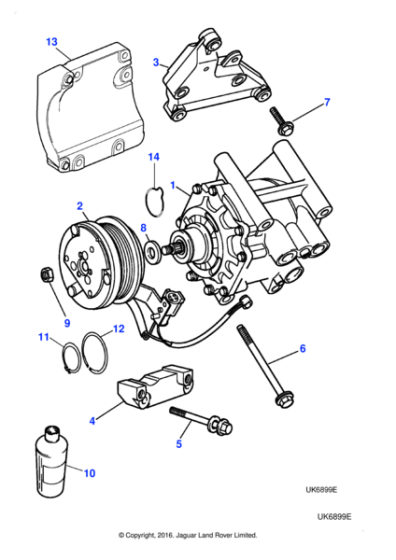 XR81289 - Jaguar Spacer