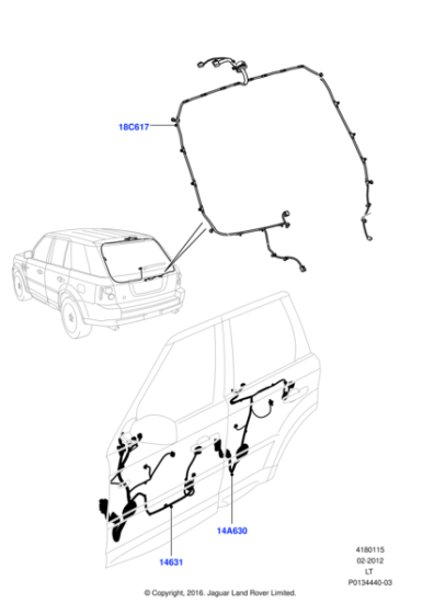 YMM503210 - Land Rover Wiring