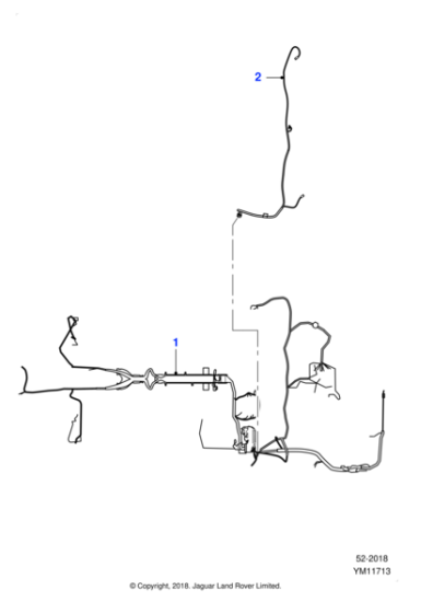 C2D30221 - Jaguar Telematics harness