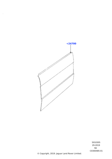 390440 - Land Rover Panel - Door - Outer