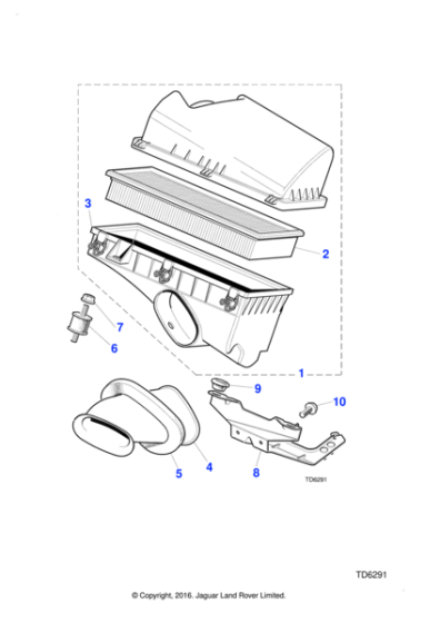 NNC3541AA - Jaguar Rubber seal