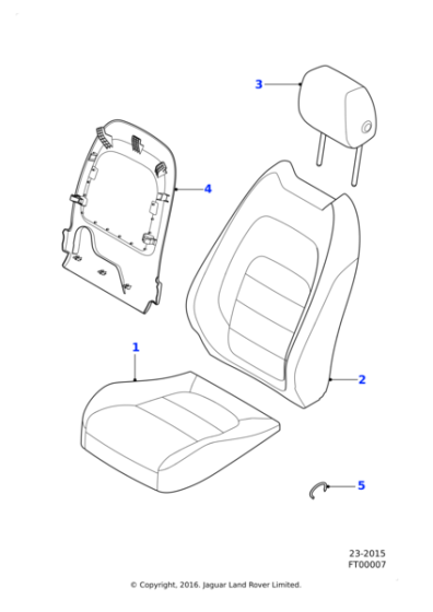 T2H23702QKW - Jaguar Cushion cover