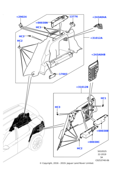 LR062341 - Land Rover Cover