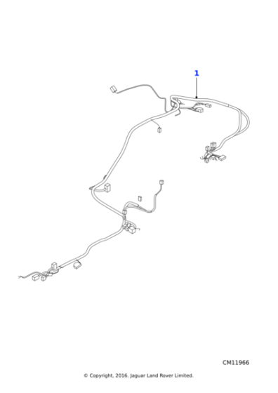 T2R11953 - Jaguar Telematics harness