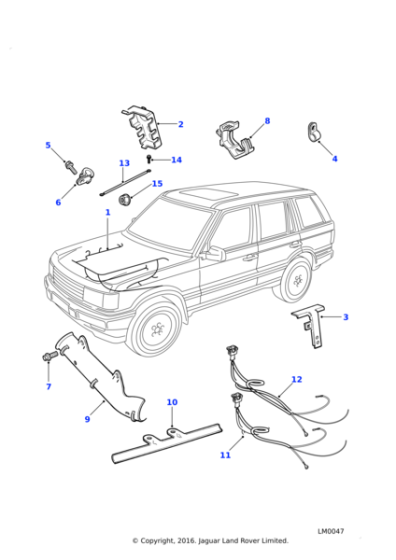 STC3918 - Land Rover Harness-temp sender link