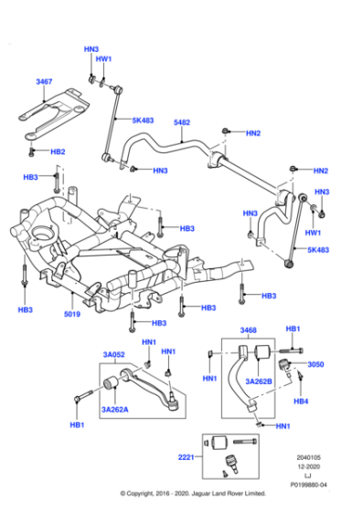 LR018343 - Land Rover Kit