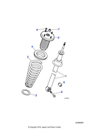 C2D4013 - Jaguar Damper bush