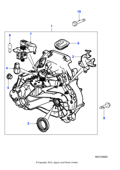 C2S52467 - Jaguar Reverse lamp switch