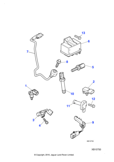 C2P19377 - Jaguar MAP sensor