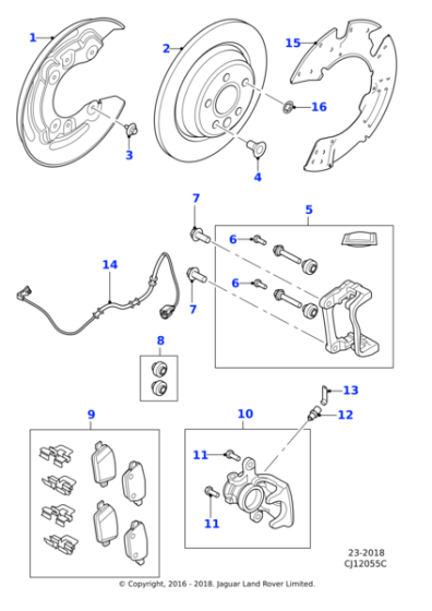 T2R7699 - Jaguar Anchor bracket