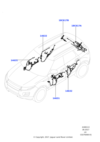 LR097096 - Land Rover Wiring