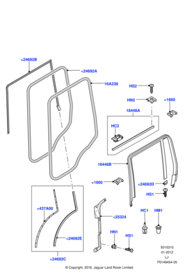 CGE500370 - Land Rover Seal