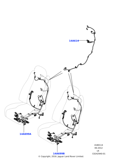 LR040590 - Land Rover Wire