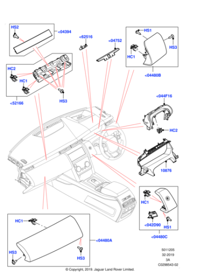 LR134456 - Land Rover Filler