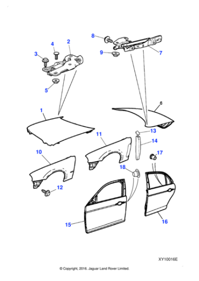 C2C4421 - Jaguar Nut insert