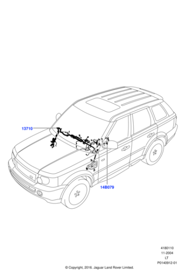 YMG505930 - Land Rover Wiring