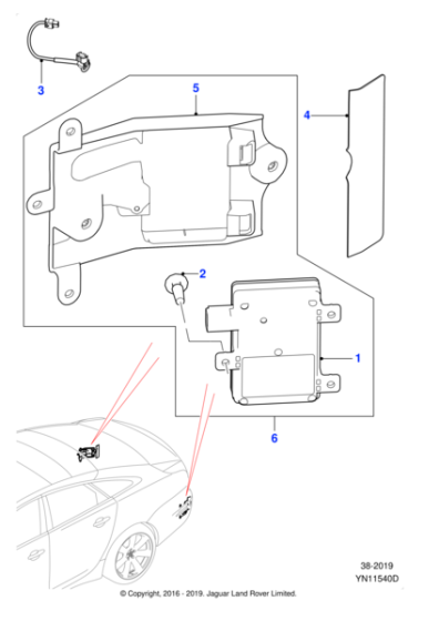 C2D15768 - Jaguar Sensor