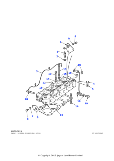 247683 - Land Rover Bolt