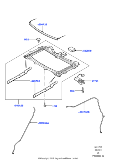 LR044771 - Land Rover Module