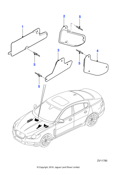 C2Z16355 - Jaguar Insulation