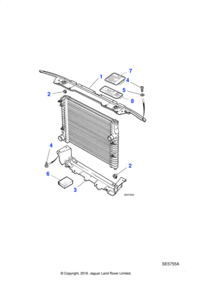 NNA4744HA - Jaguar Vacuum routing label