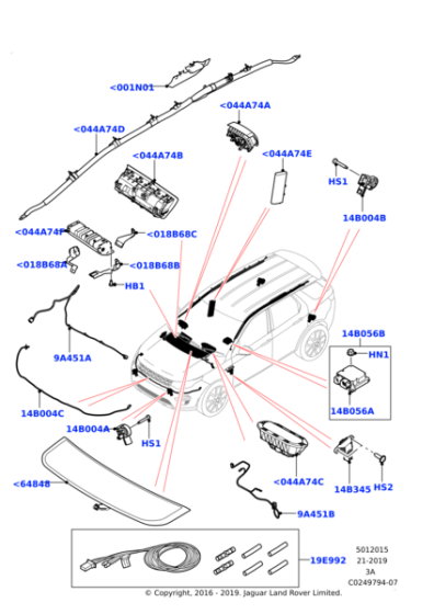 LR060788 - Land Rover Bracket